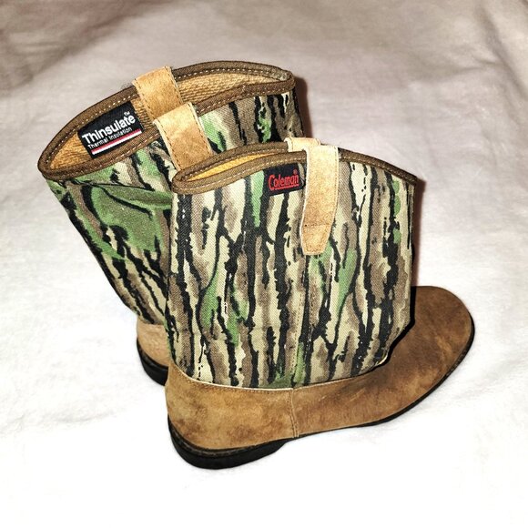 Coleman Thinsulate Insulated Slip-on Camo Boots - Picture 1 of 5